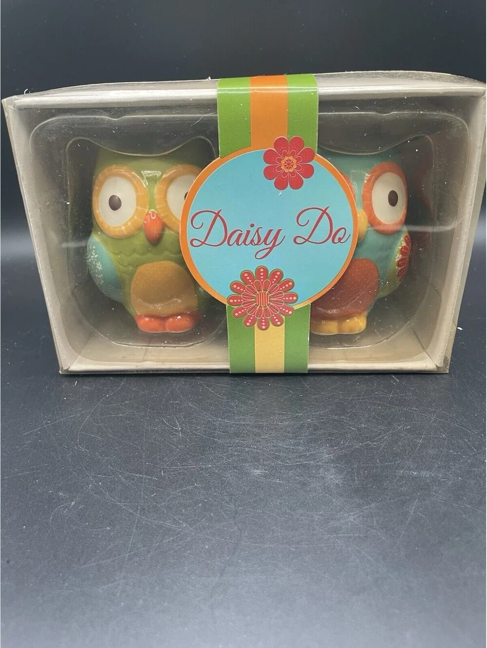 Daisy Do Owl Salt And Pepper Shakers In Box